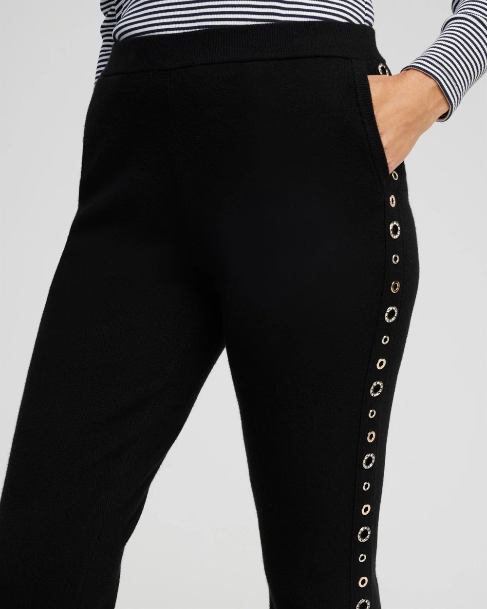 Zenergy Luxe® Cashmere Blend Grommet Pants | Chico's